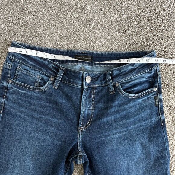 SILVER JEANS | Elyse Slim Boot Cut with Embroidered Pockets - Picture 8 of 10